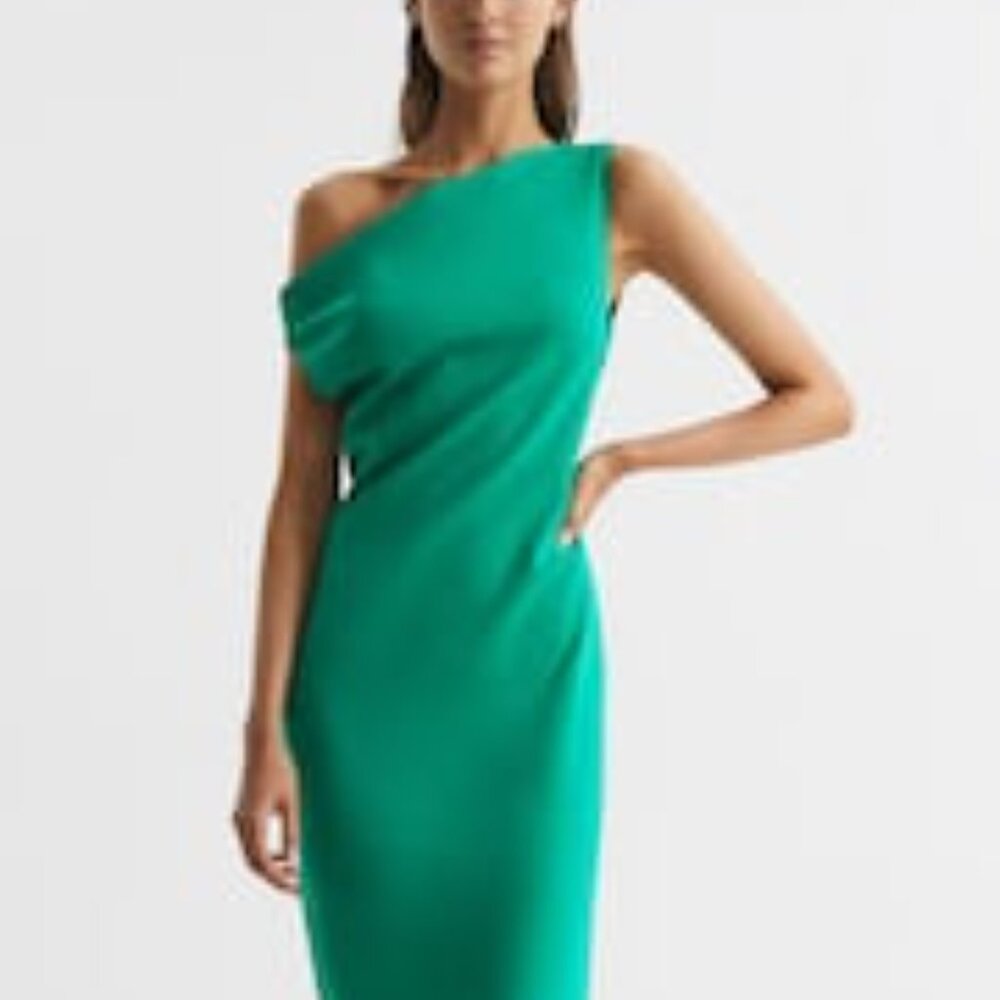 Reiss Zaria Green Dress - Picture 3 of 8